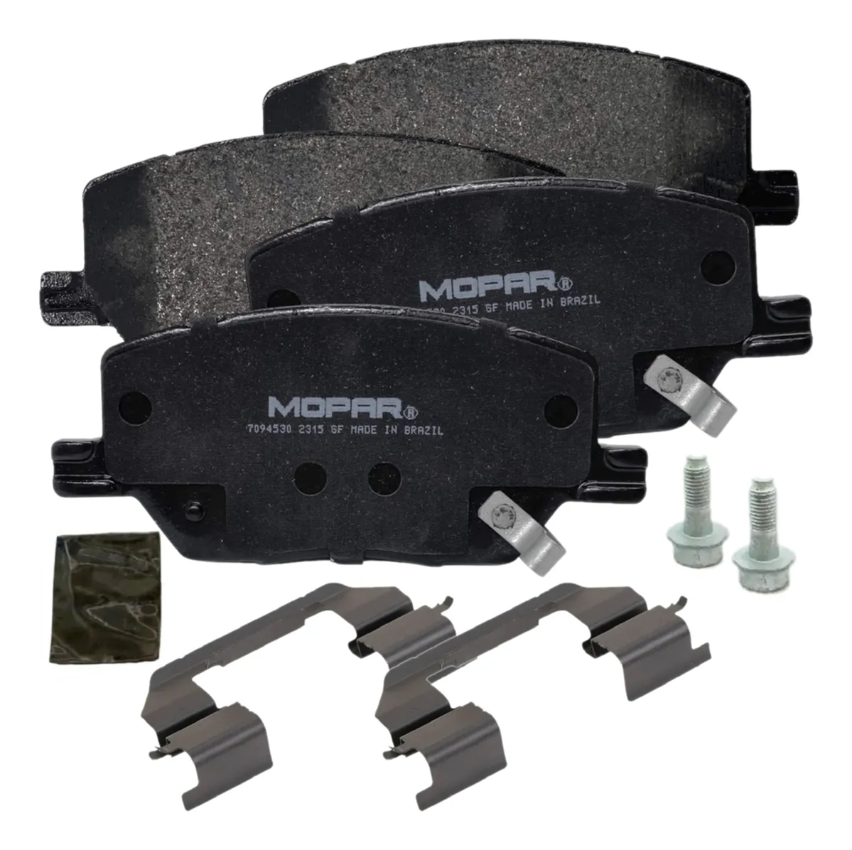 JOGO PATILHA FREIO DIANTEIRO - COMMANDER JEEP ANOS: 24,23,22,21